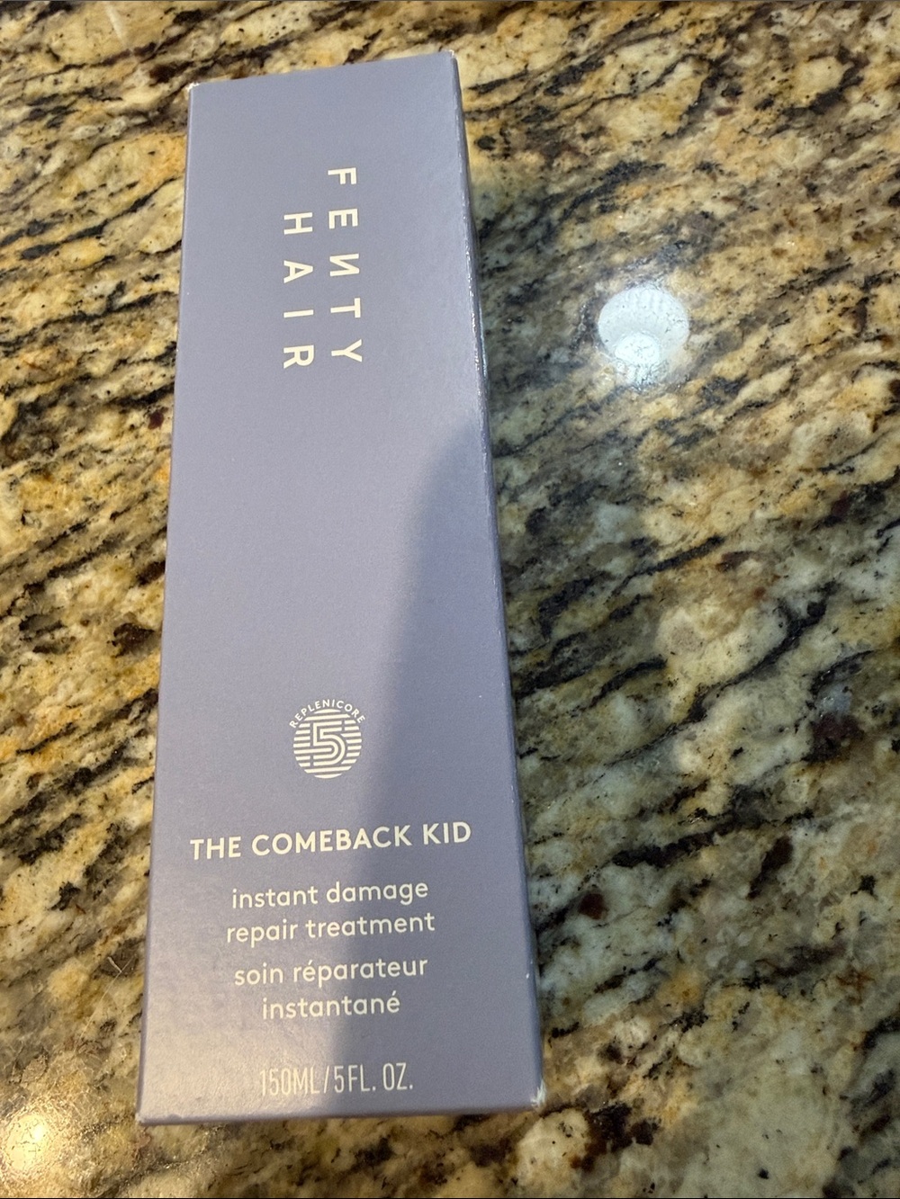 Fenty Hair The Comeback Kid Instant Damage Repair Treatment - Lavender Box